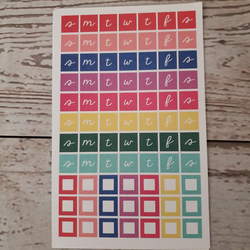 Planner stickers